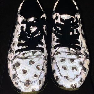 Gucci reflective sneakers